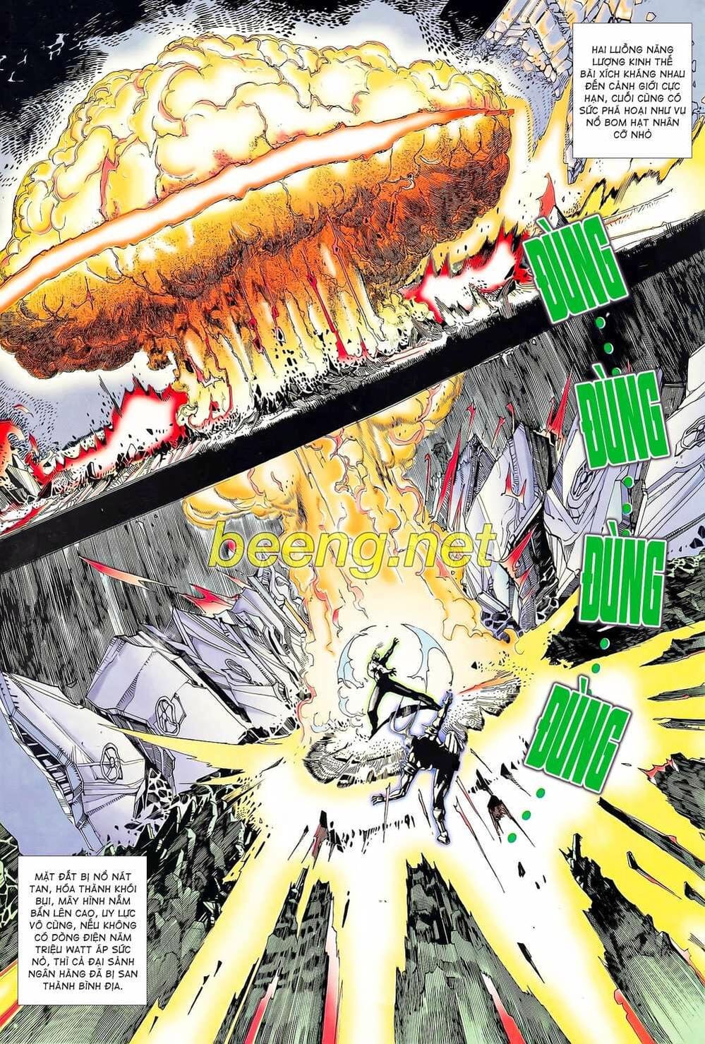 Truyện Tranh Long Hổ 5 Thế trang 8