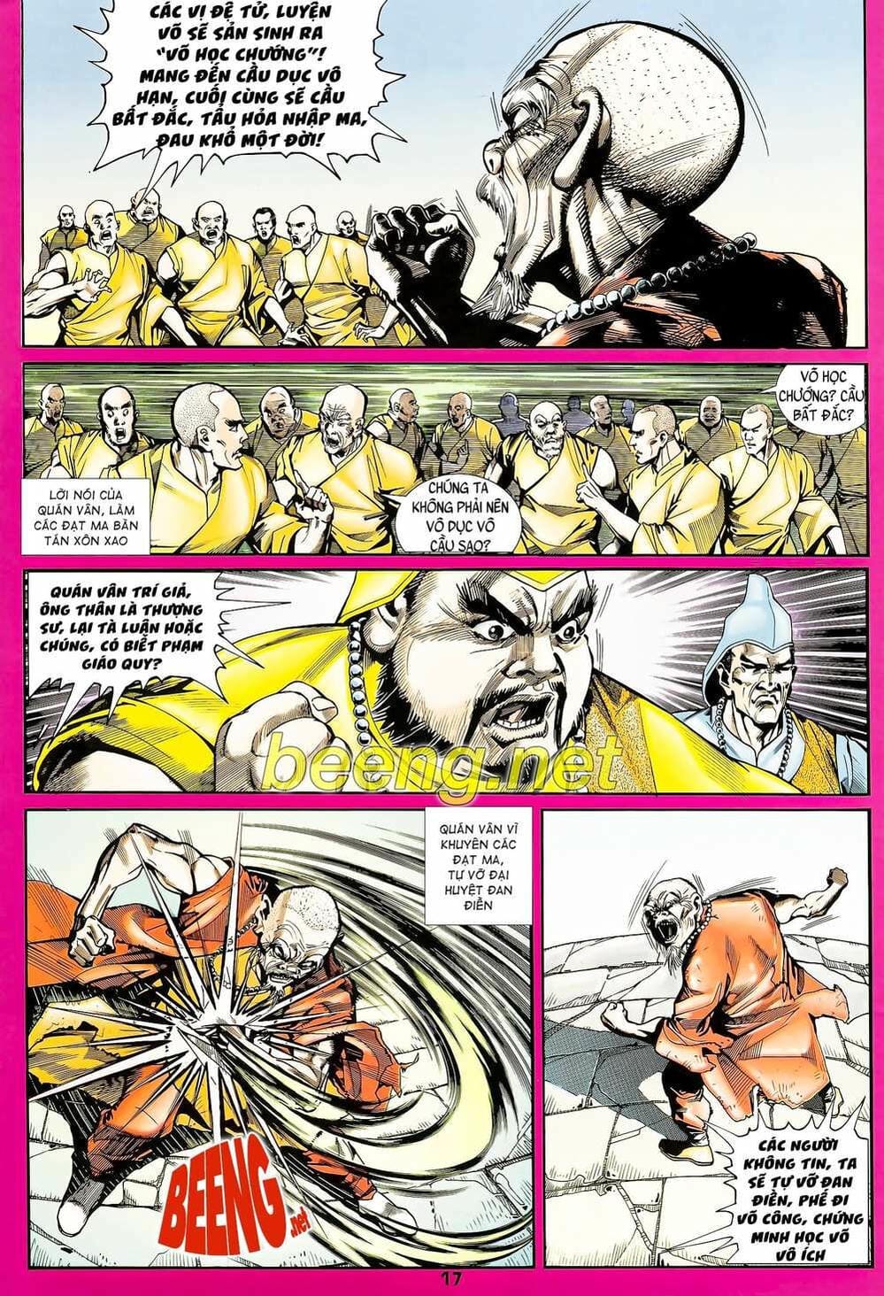 Truyện Tranh Long Hổ 5 Thế trang 8