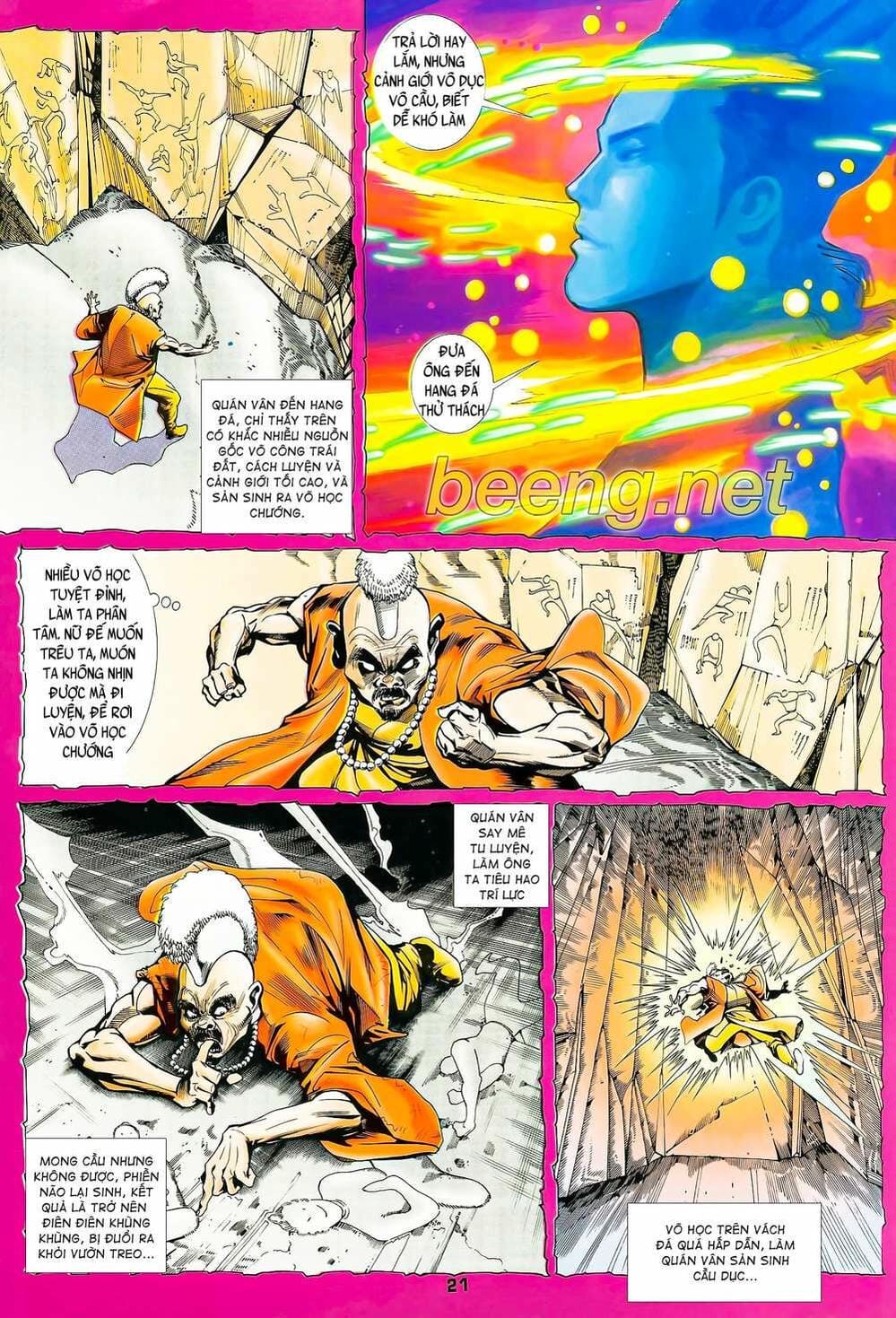 Truyện Tranh Long Hổ 5 Thế trang 8