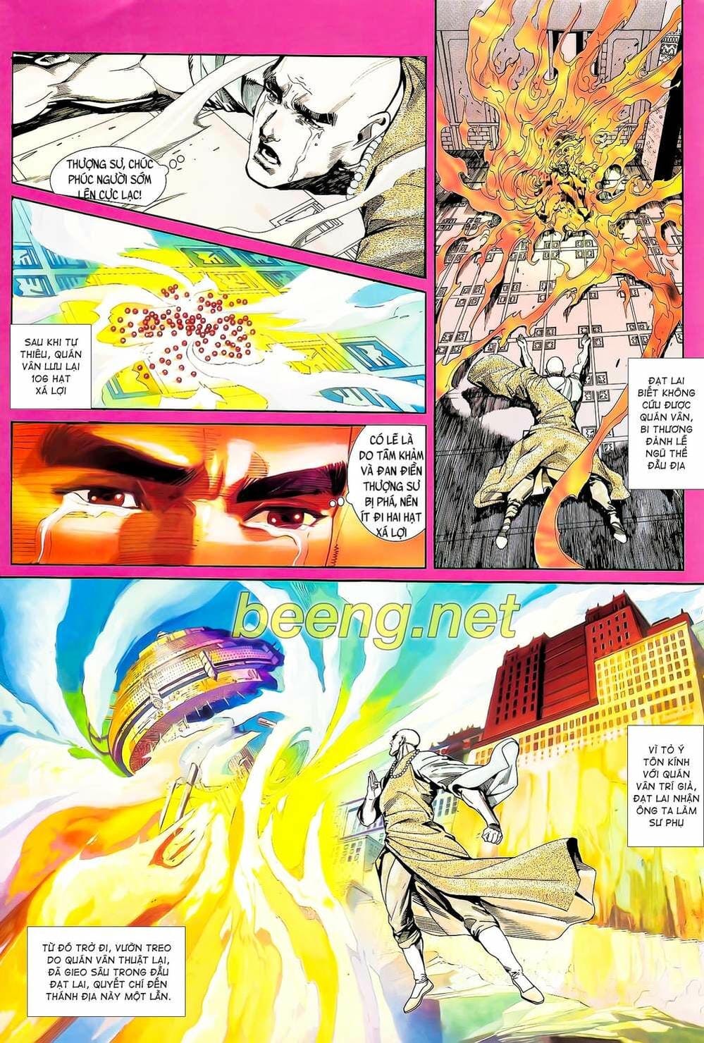 Truyện Tranh Long Hổ 5 Thế trang 8