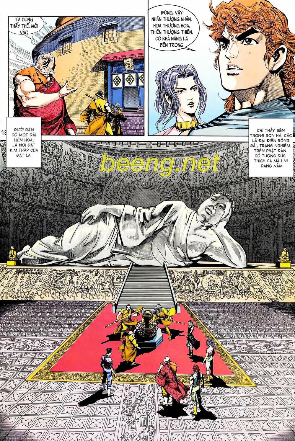 Truyện Tranh Long Hổ 5 Thế trang 8