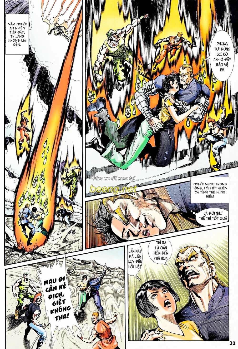 Truyện Tranh Long Hổ 5 Thế trang 8