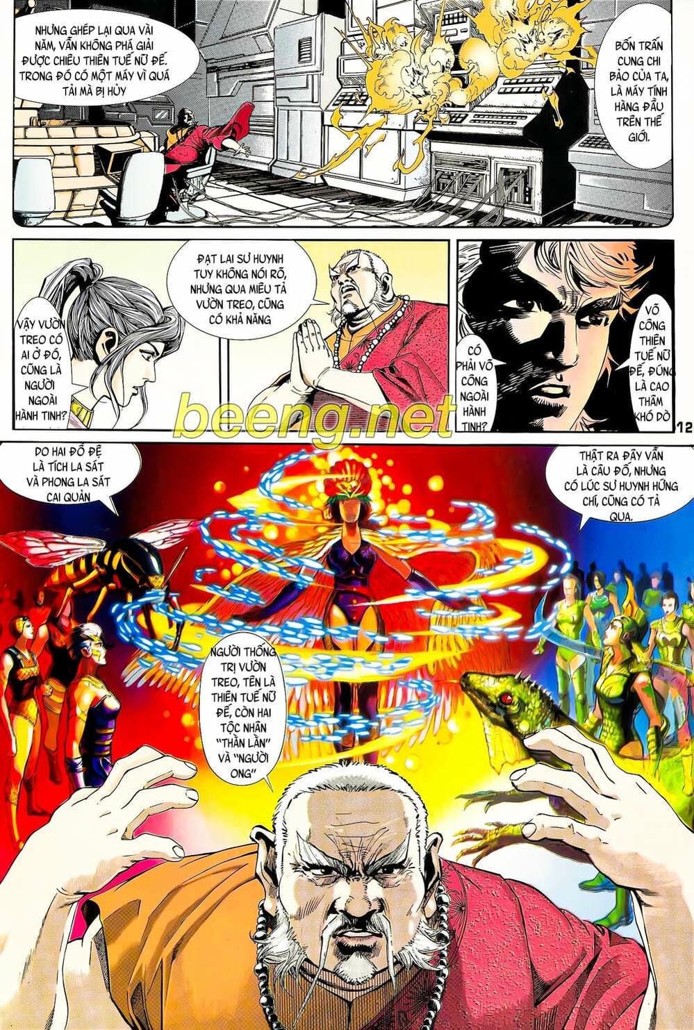 Truyện Tranh Long Hổ 5 Thế trang 8