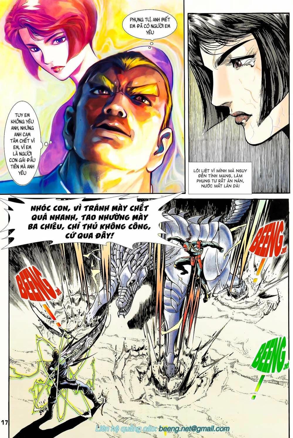 Truyện Tranh Long Hổ 5 Thế trang 8