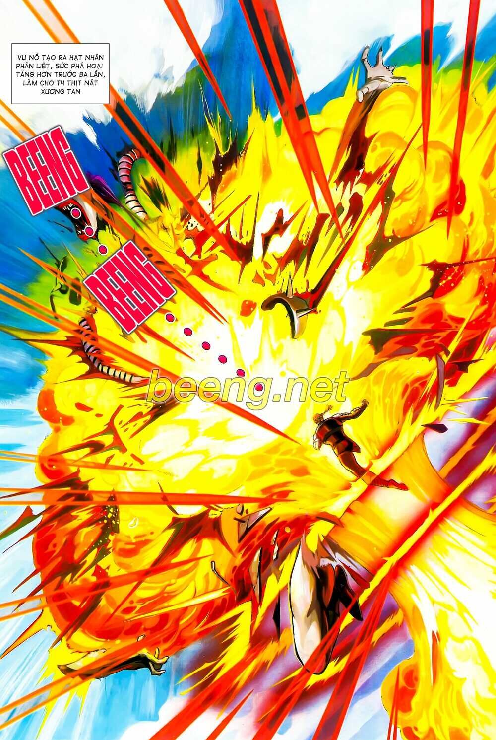 Truyện Tranh Long Hổ 5 Thế trang 8