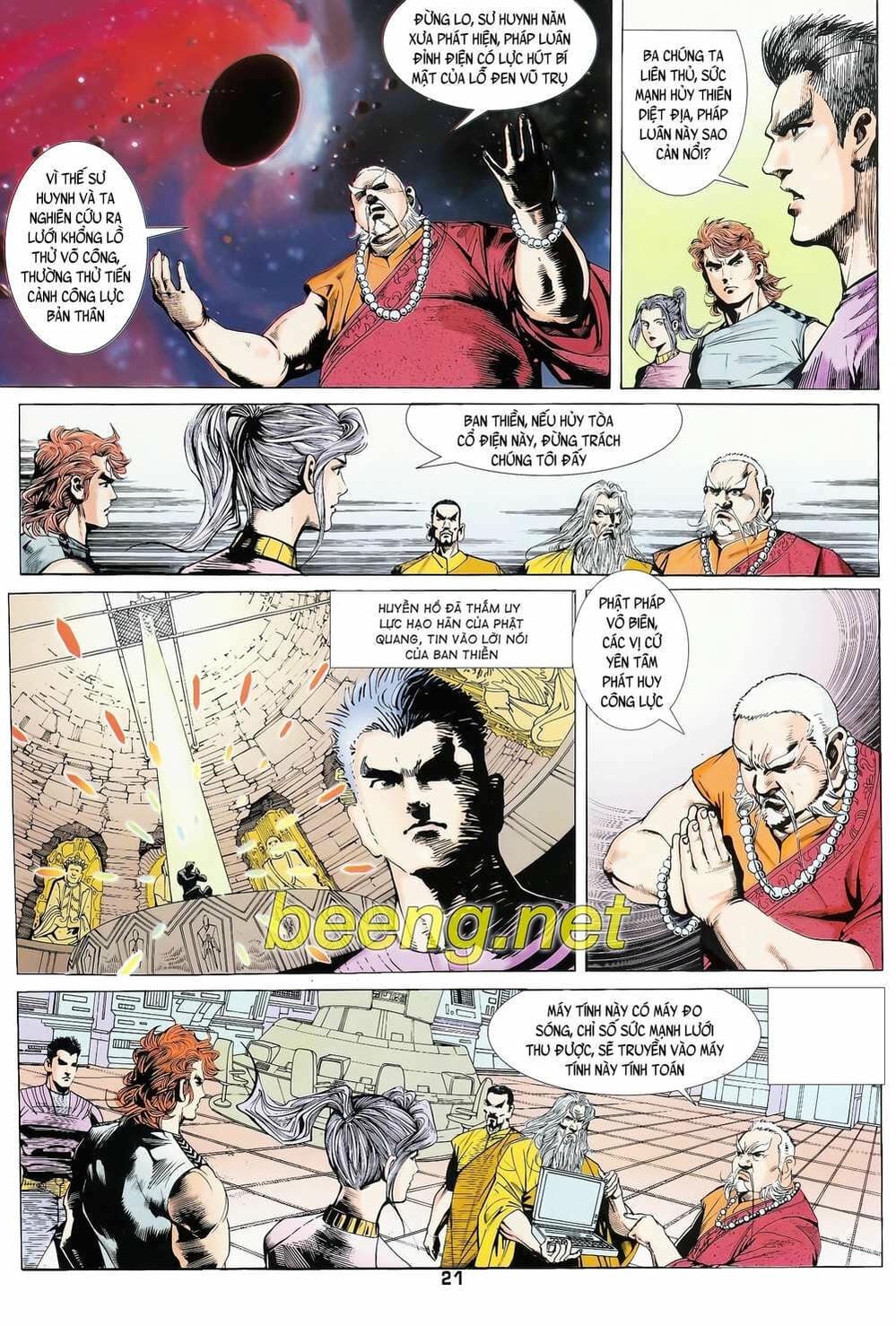 Truyện Tranh Long Hổ 5 Thế trang 8