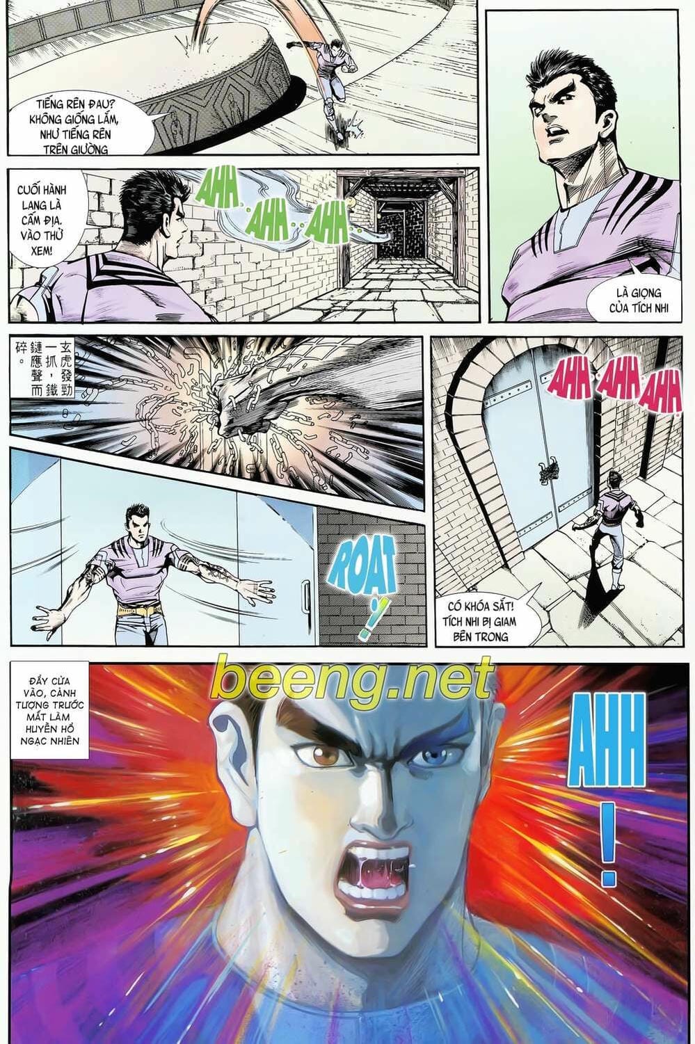 Truyện Tranh Long Hổ 5 Thế trang 8