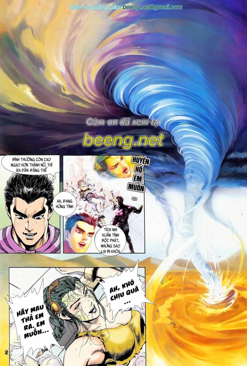 Truyện Tranh Long Hổ 5 Thế trang 8