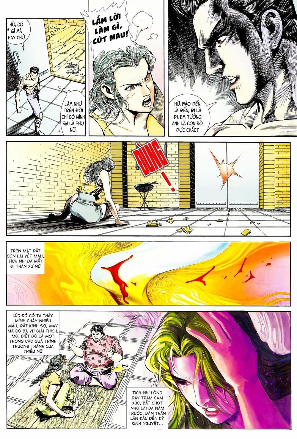 Truyện Tranh Long Hổ 5 Thế trang 8