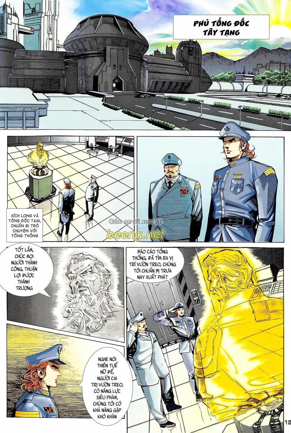 Truyện Tranh Long Hổ 5 Thế trang 8