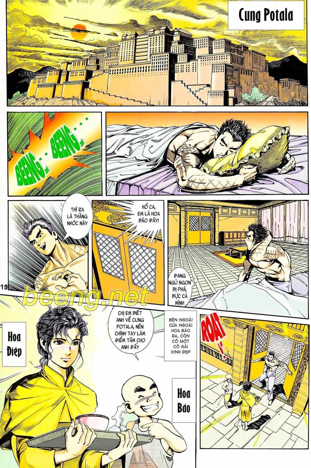 Truyện Tranh Long Hổ 5 Thế trang 8