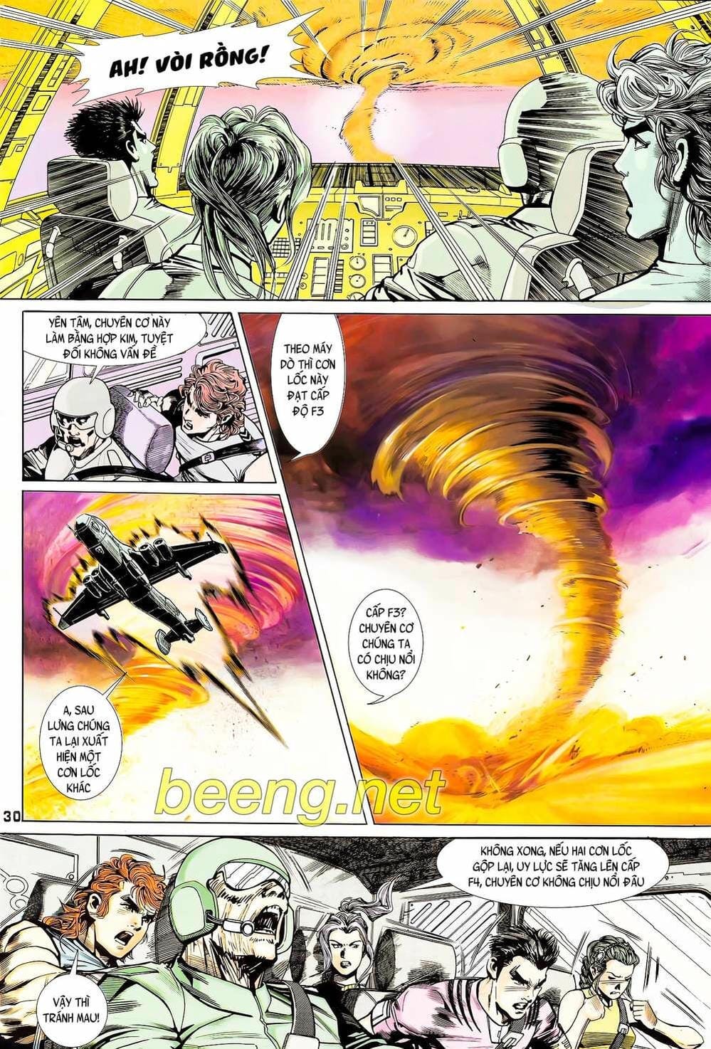 Truyện Tranh Long Hổ 5 Thế trang 8