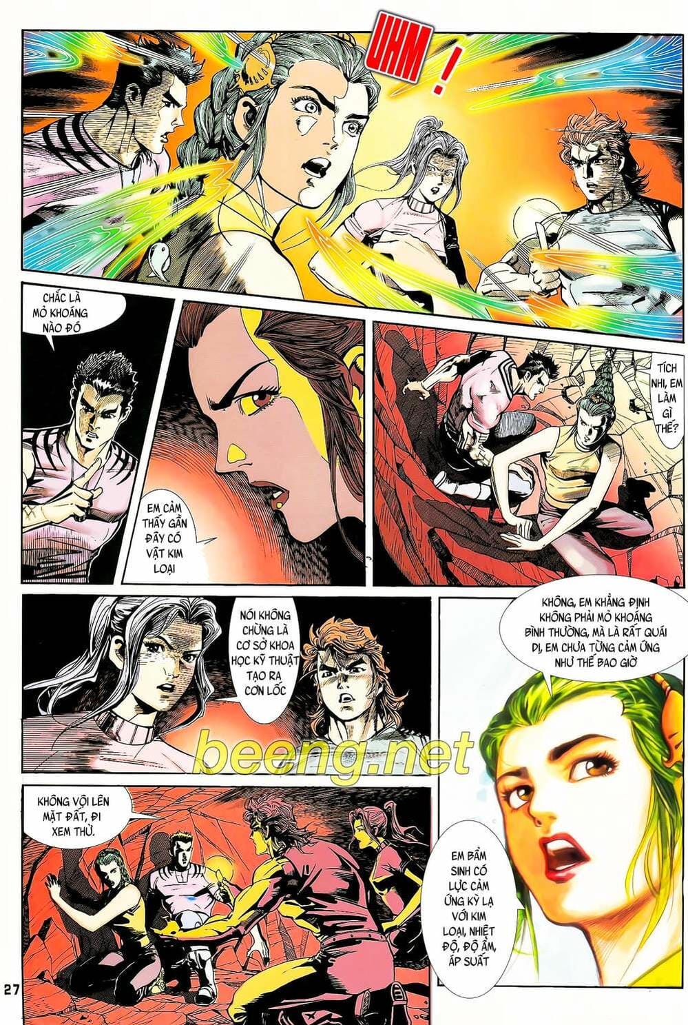 Truyện Tranh Long Hổ 5 Thế trang 8