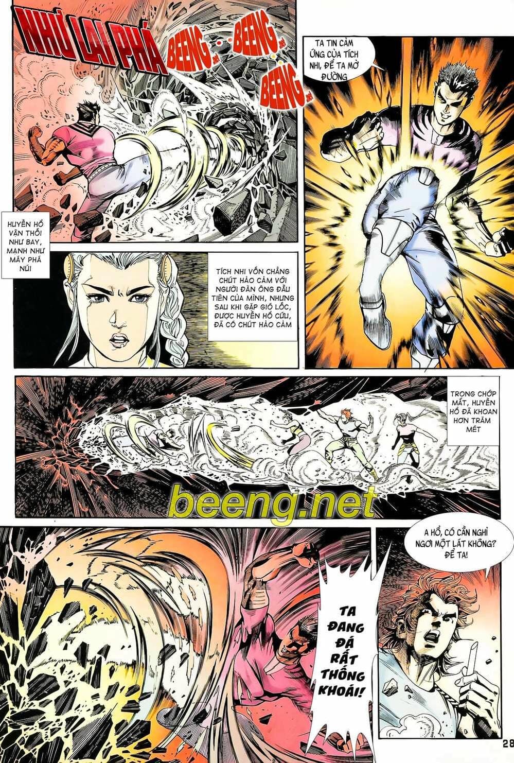 Truyện Tranh Long Hổ 5 Thế trang 8