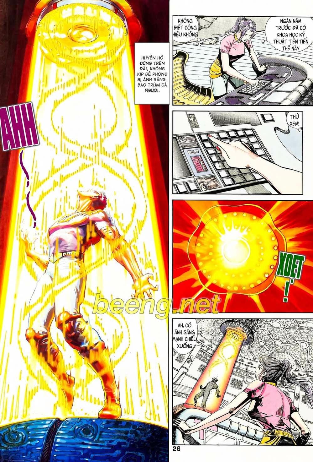 Truyện Tranh Long Hổ 5 Thế trang 8