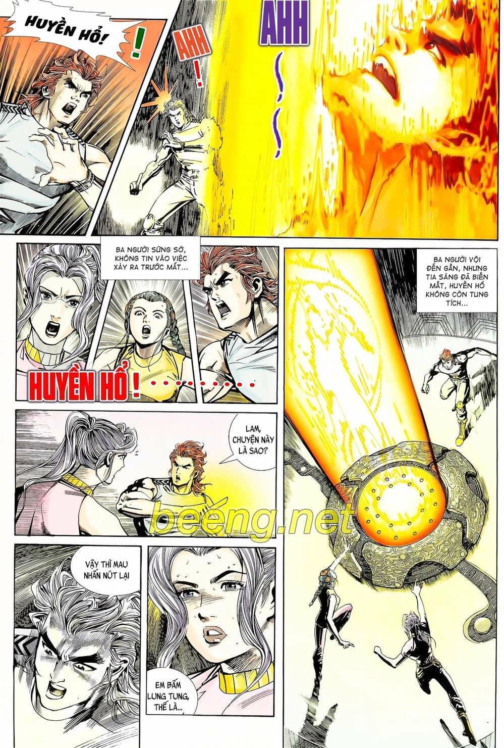 Truyện Tranh Long Hổ 5 Thế trang 8