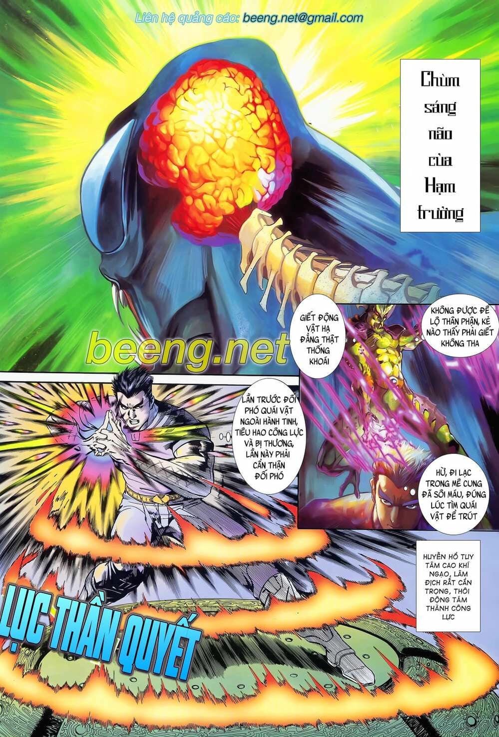 Truyện Tranh Long Hổ 5 Thế trang 8