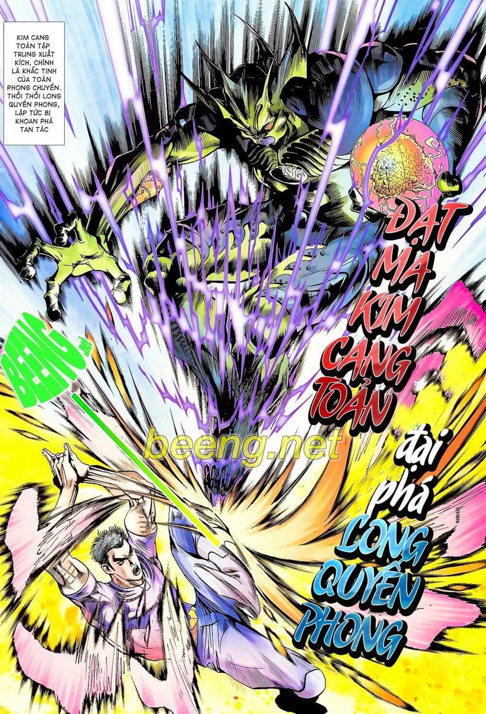 Truyện Tranh Long Hổ 5 Thế trang 8