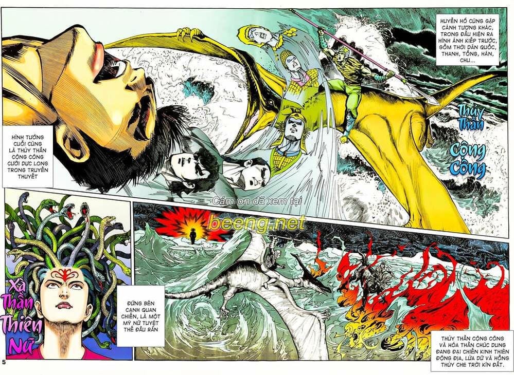 Truyện Tranh Long Hổ 5 Thế trang 8