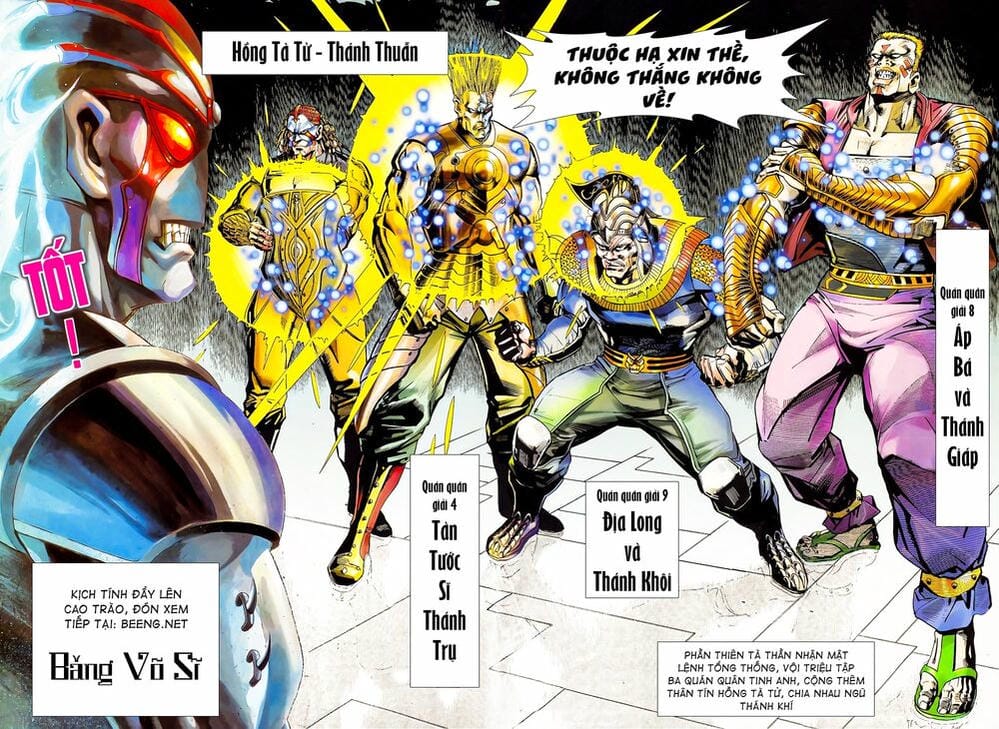 Truyện Tranh Long Hổ 5 Thế trang 8
