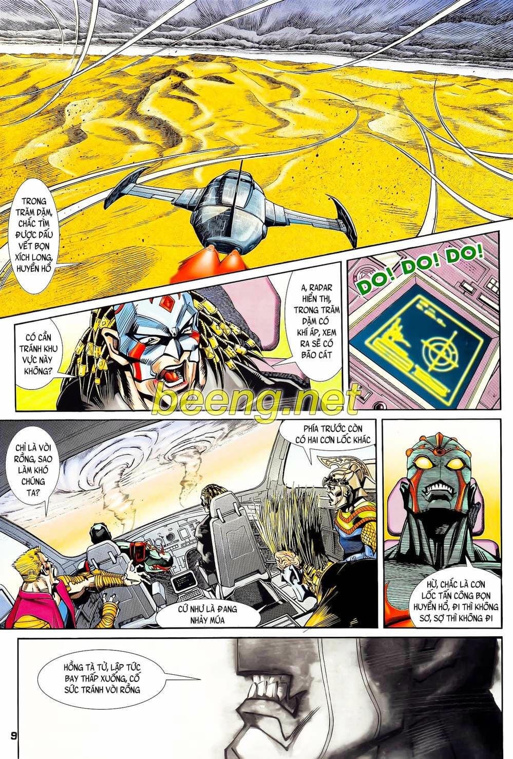 Truyện Tranh Long Hổ 5 Thế trang 8