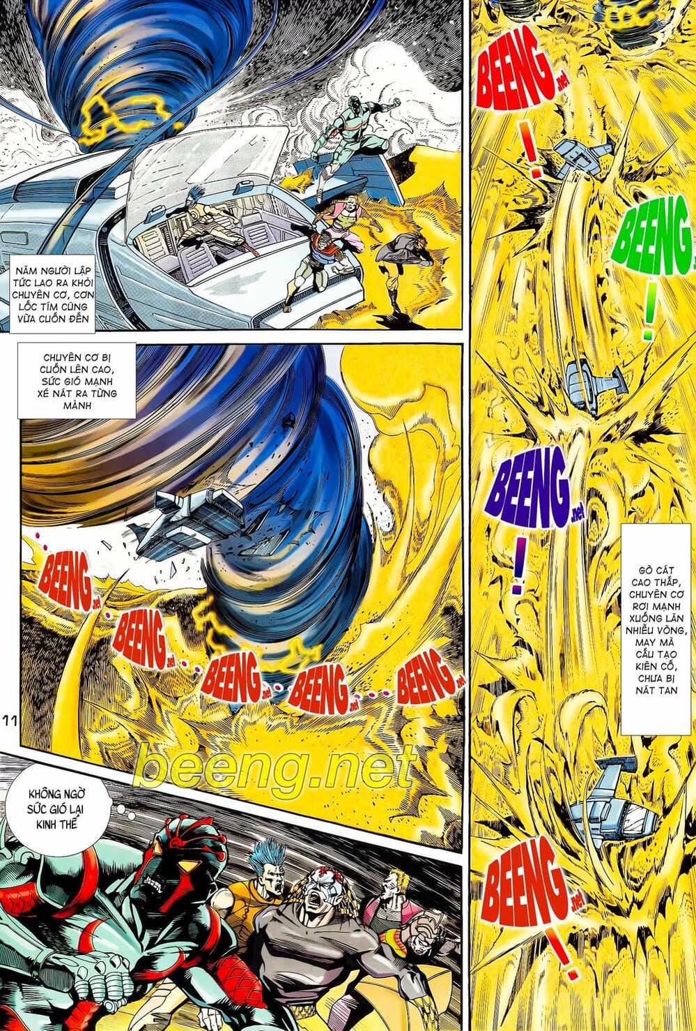 Truyện Tranh Long Hổ 5 Thế trang 8