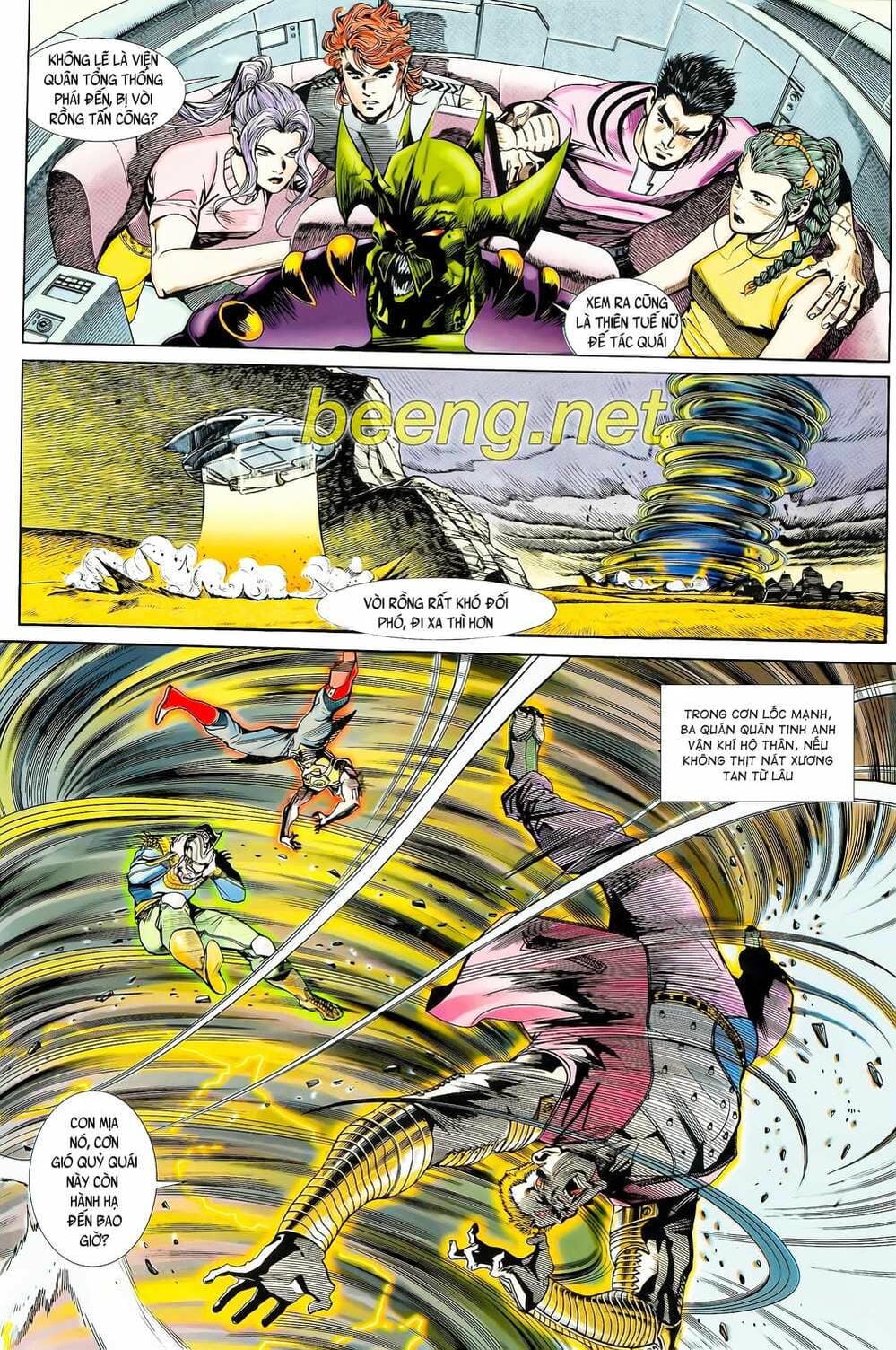 Truyện Tranh Long Hổ 5 Thế trang 8