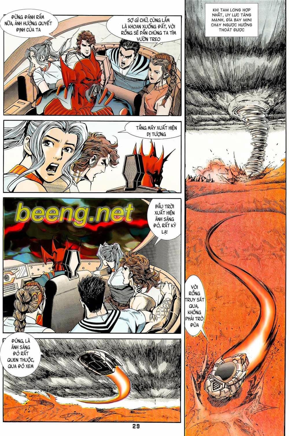 Truyện Tranh Long Hổ 5 Thế trang 8