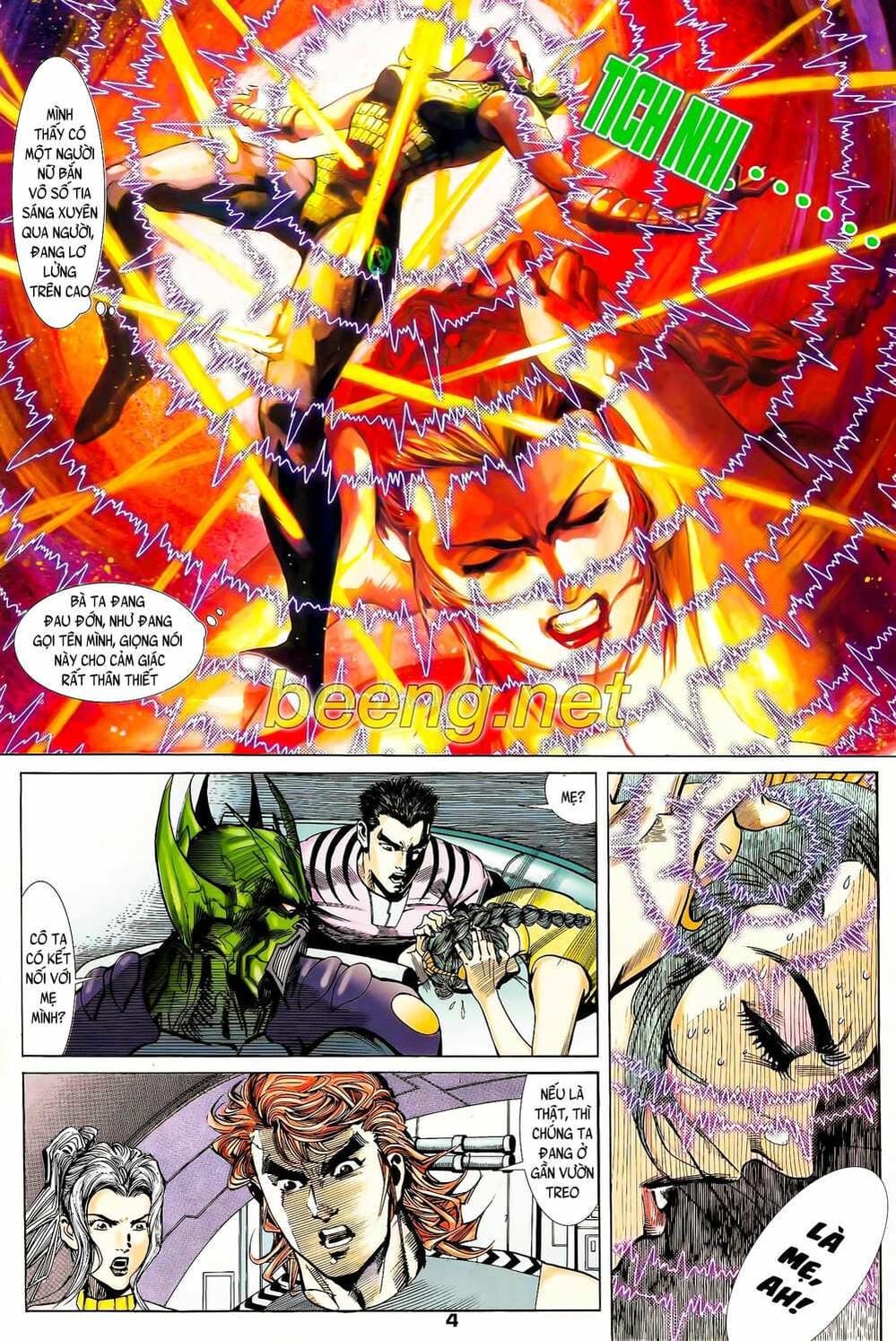 Truyện Tranh Long Hổ 5 Thế trang 8