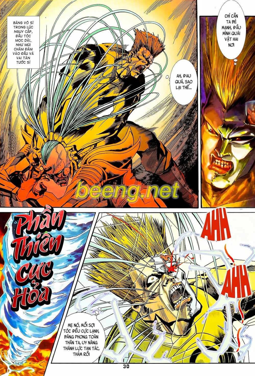 Truyện Tranh Long Hổ 5 Thế trang 8