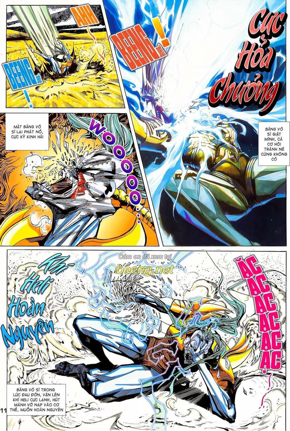 Truyện Tranh Long Hổ 5 Thế trang 8