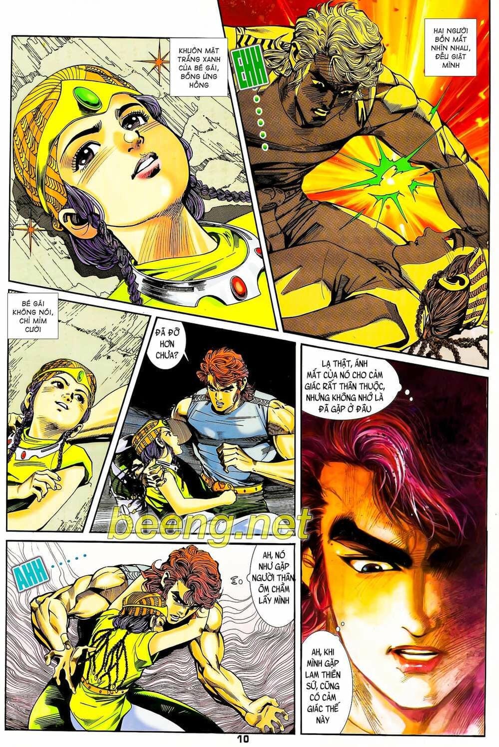 Truyện Tranh Long Hổ 5 Thế trang 8