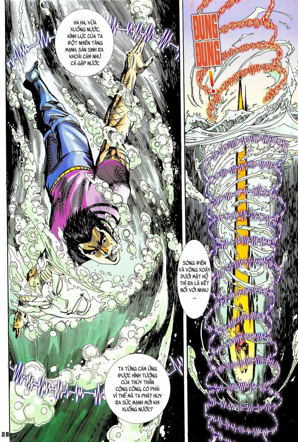 Truyện Tranh Long Hổ 5 Thế trang 8