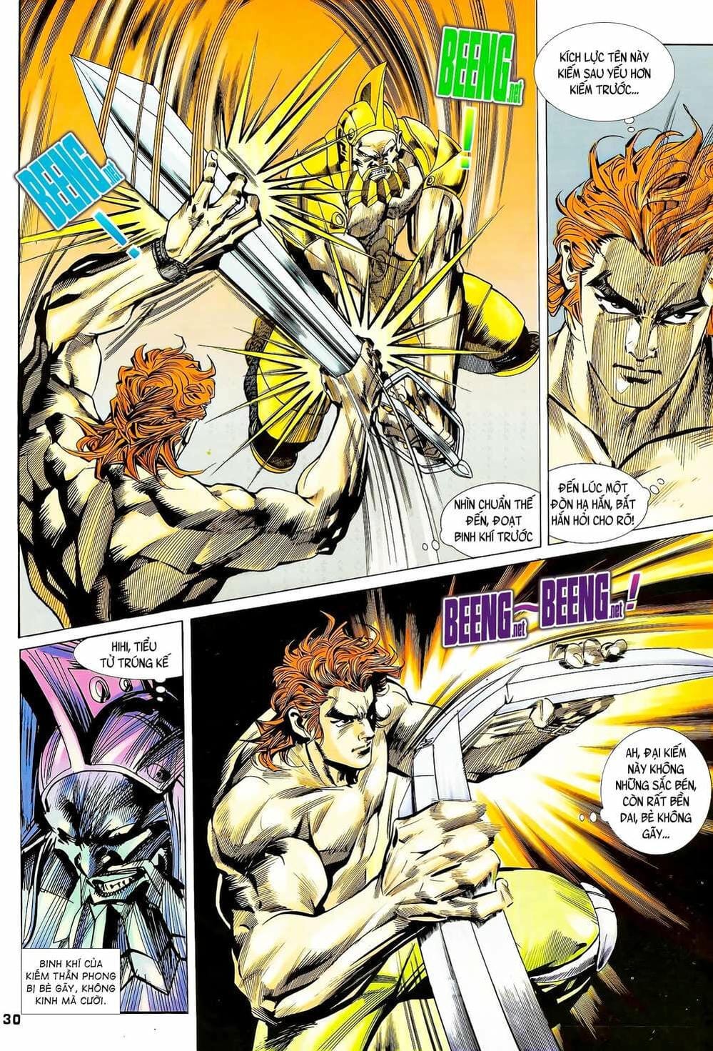 Truyện Tranh Long Hổ 5 Thế trang 8