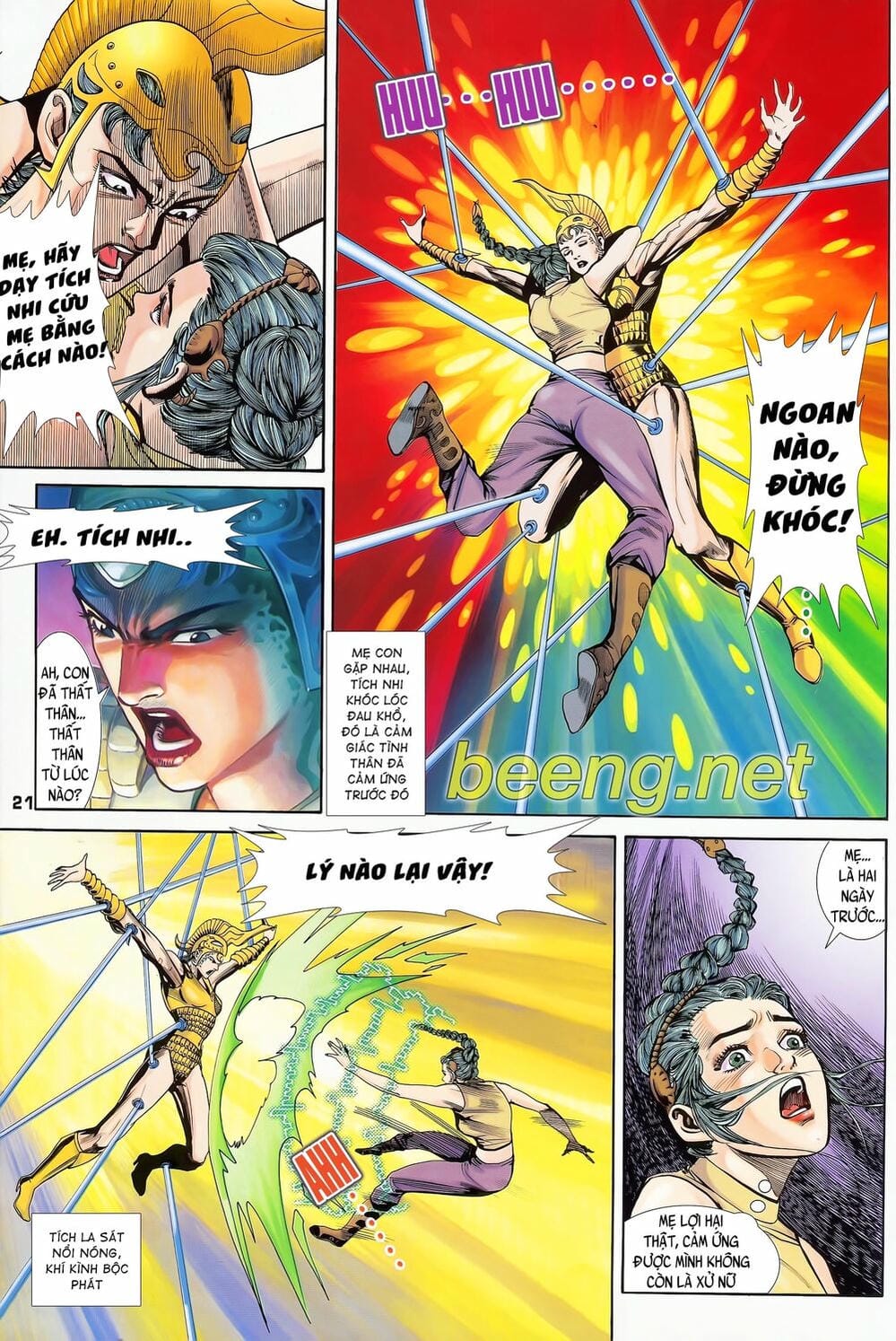 Truyện Tranh Long Hổ 5 Thế trang 8