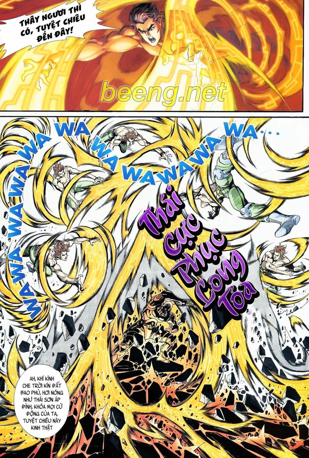 Truyện Tranh Long Hổ 5 Thế trang 8