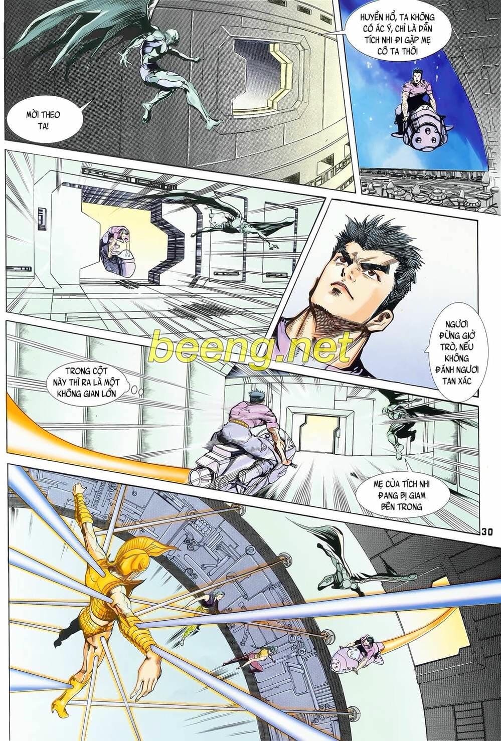 Truyện Tranh Long Hổ 5 Thế trang 8