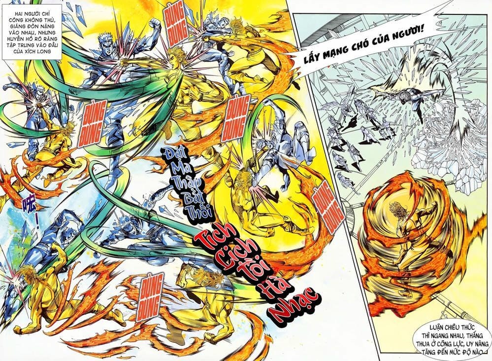 Truyện Tranh Long Hổ 5 Thế trang 8