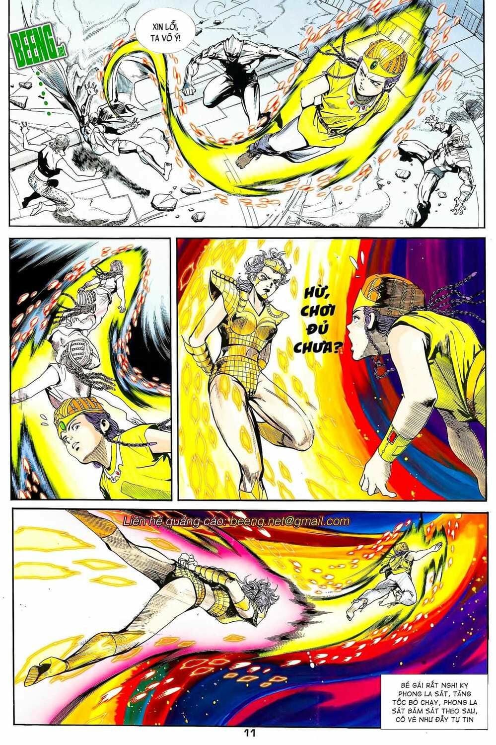 Truyện Tranh Long Hổ 5 Thế trang 8