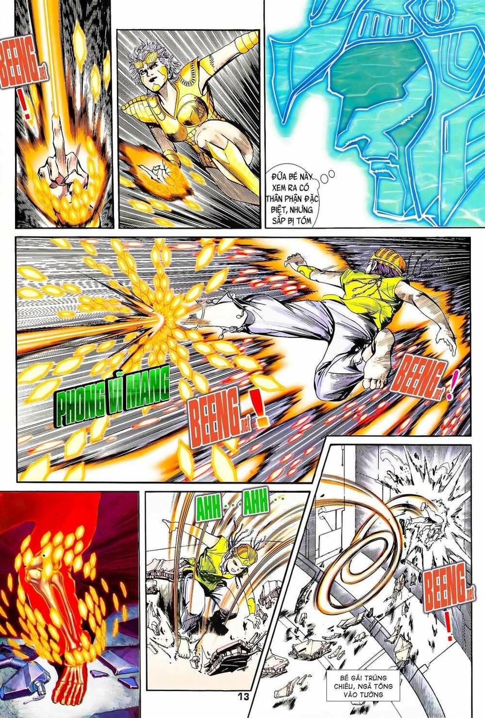 Truyện Tranh Long Hổ 5 Thế trang 8