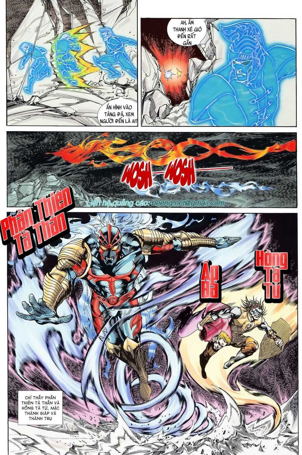 Truyện Tranh Long Hổ 5 Thế trang 8