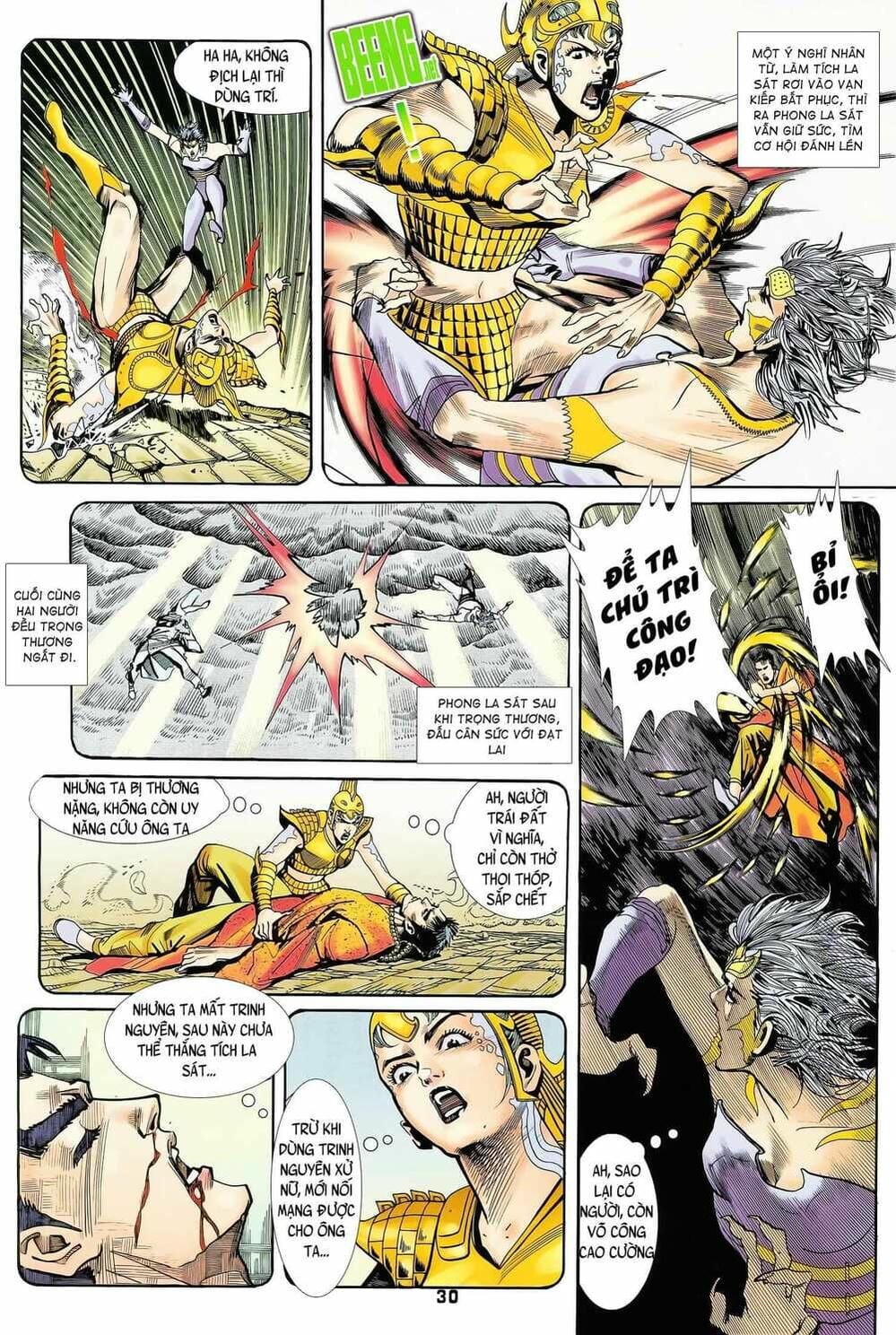 Truyện Tranh Long Hổ 5 Thế trang 8
