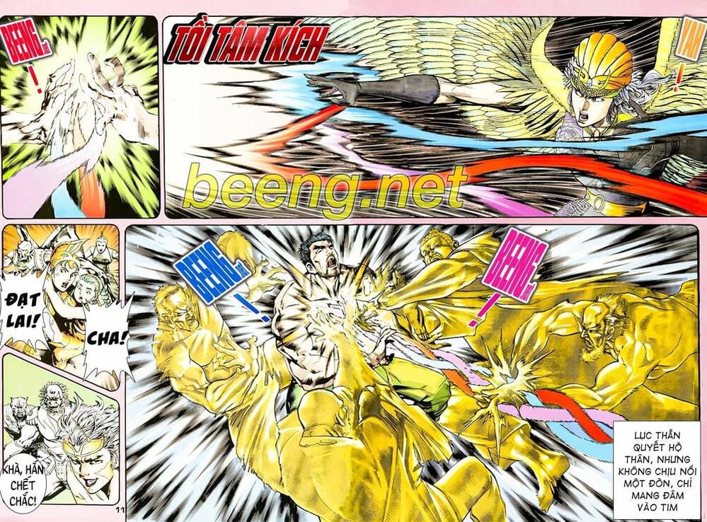 Truyện Tranh Long Hổ 5 Thế trang 8