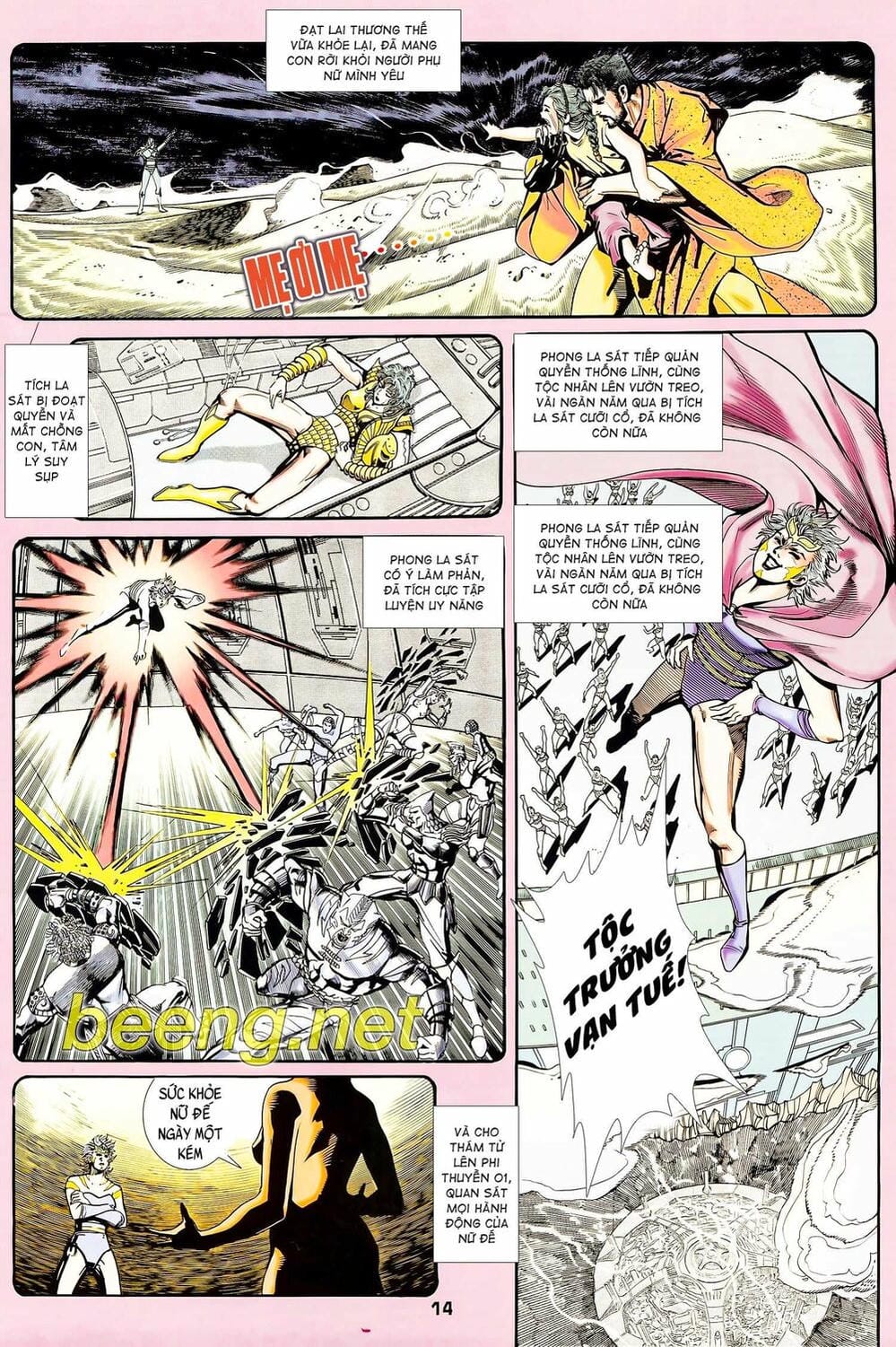 Truyện Tranh Long Hổ 5 Thế trang 8