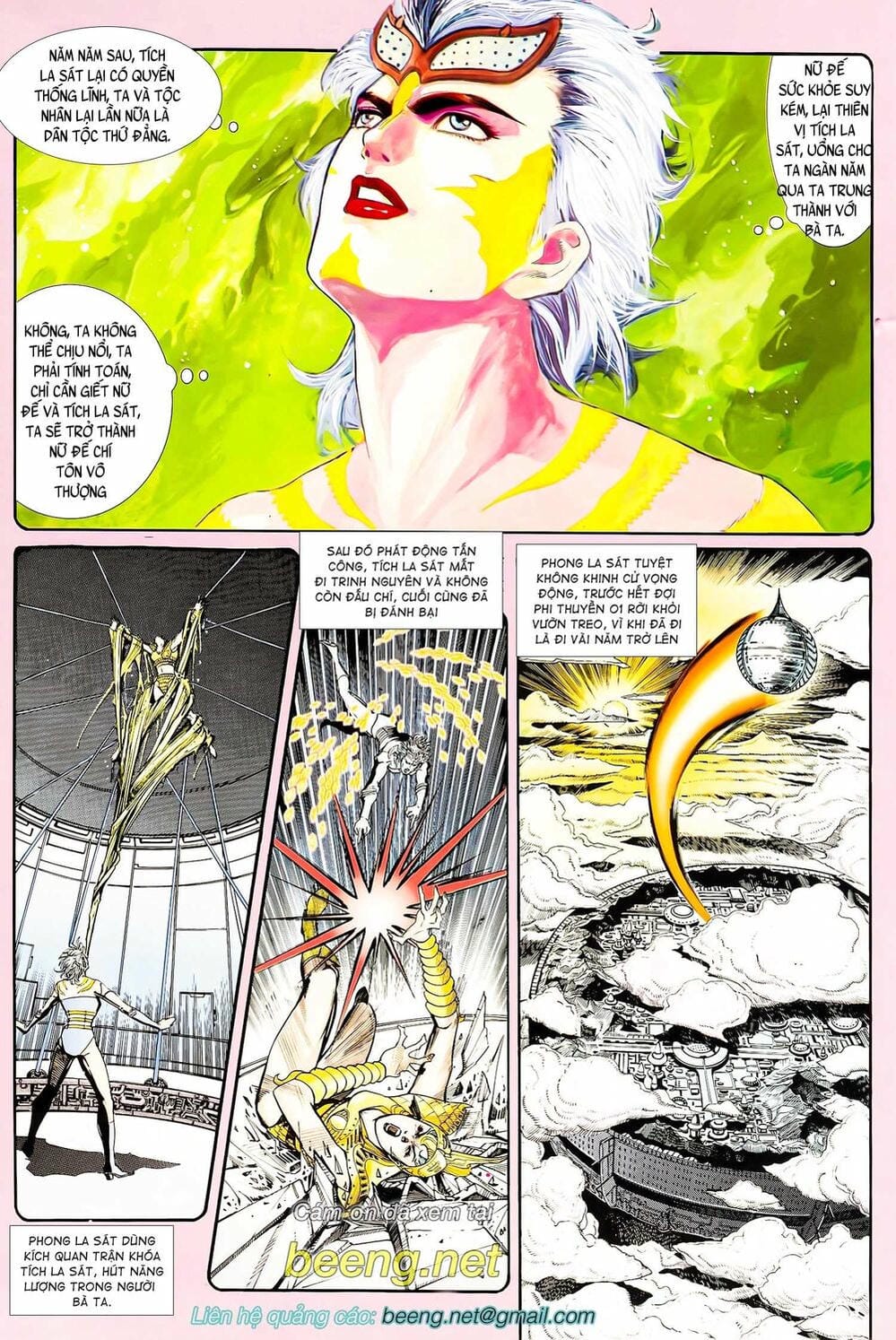 Truyện Tranh Long Hổ 5 Thế trang 8