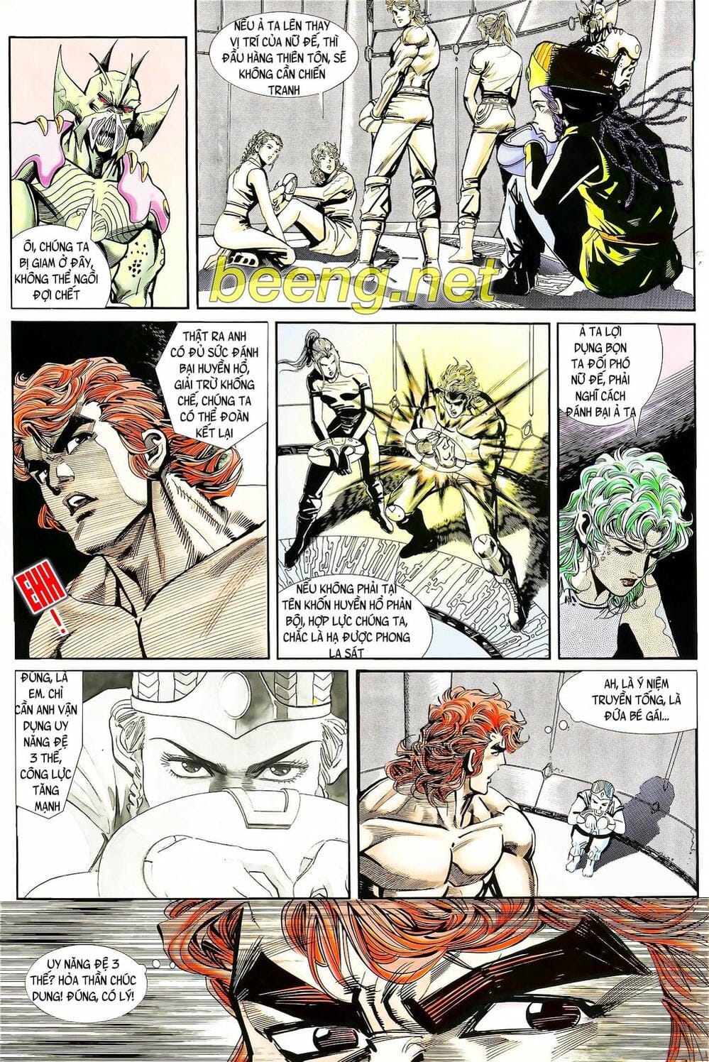Truyện Tranh Long Hổ 5 Thế trang 8