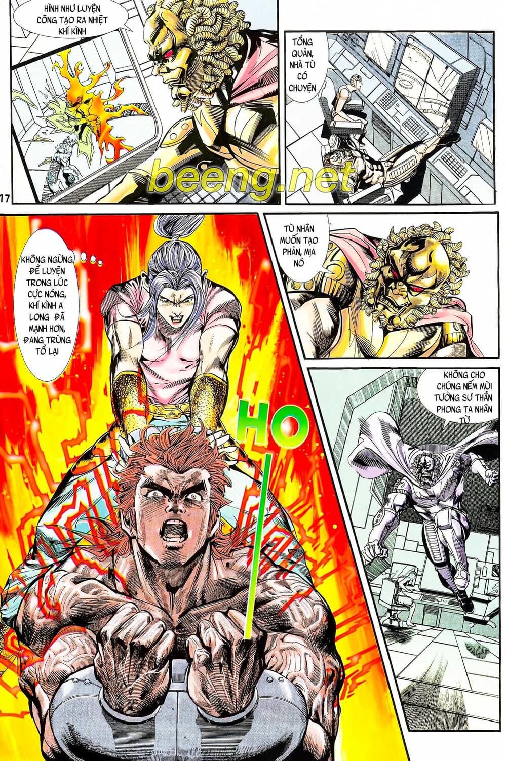 Truyện Tranh Long Hổ 5 Thế trang 8