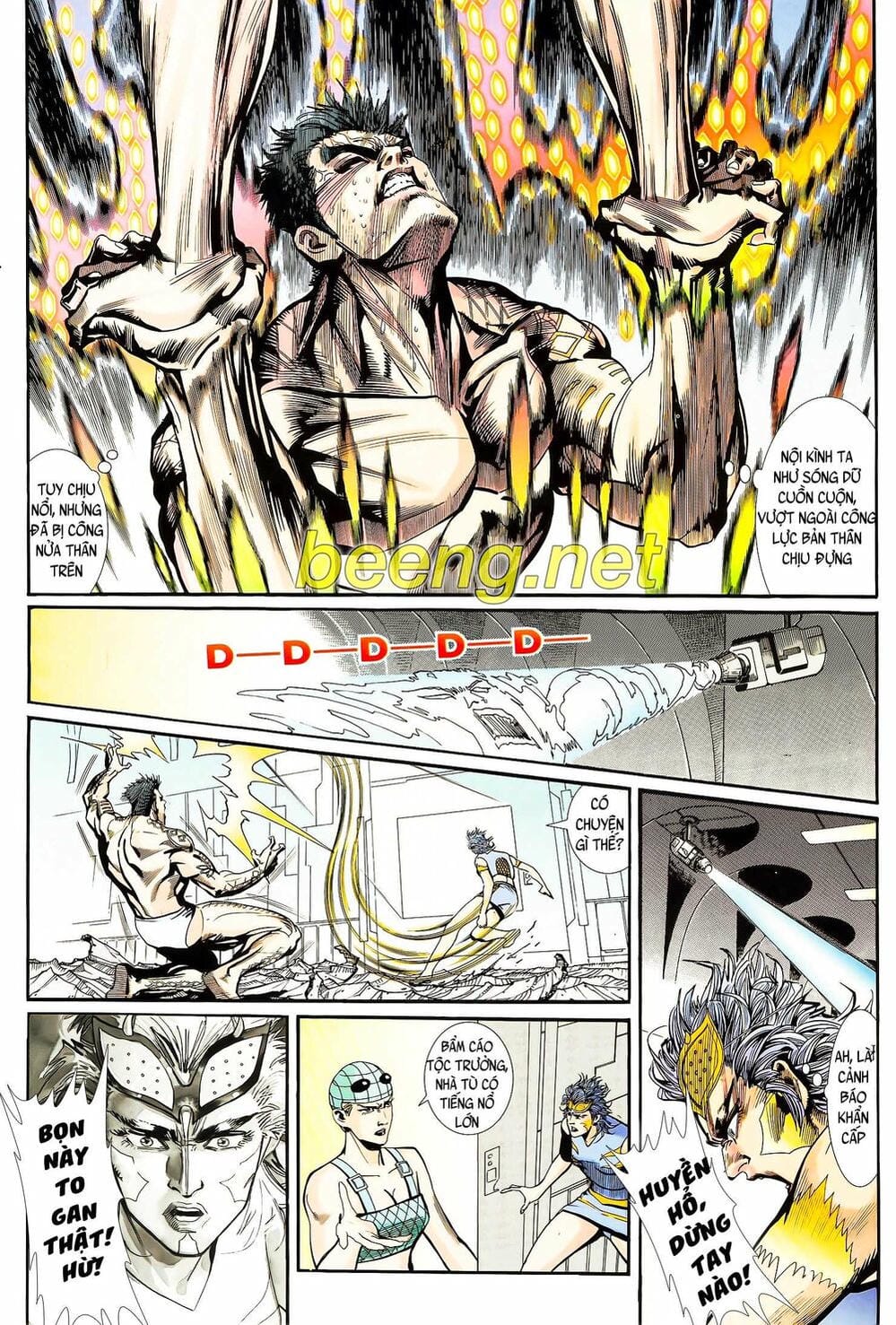 Truyện Tranh Long Hổ 5 Thế trang 8