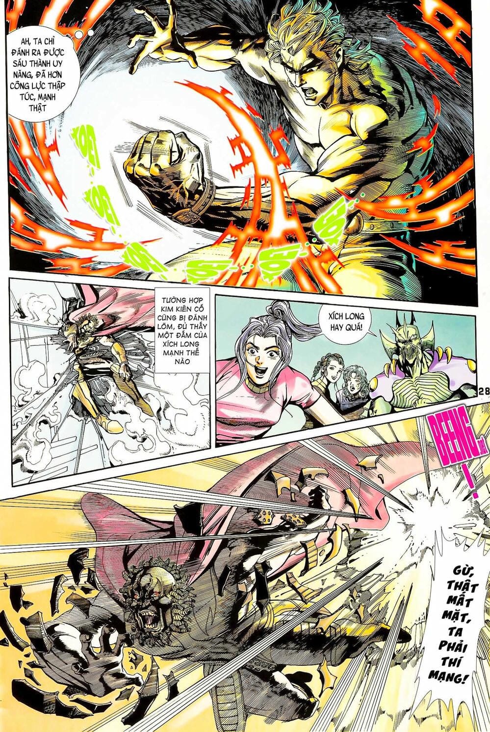 Truyện Tranh Long Hổ 5 Thế trang 8