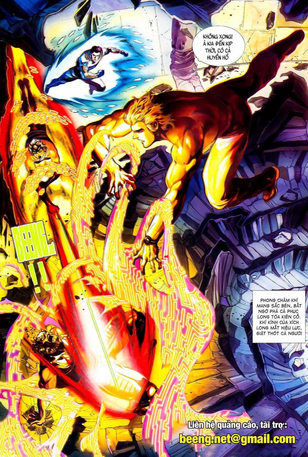 Truyện Tranh Long Hổ 5 Thế trang 8